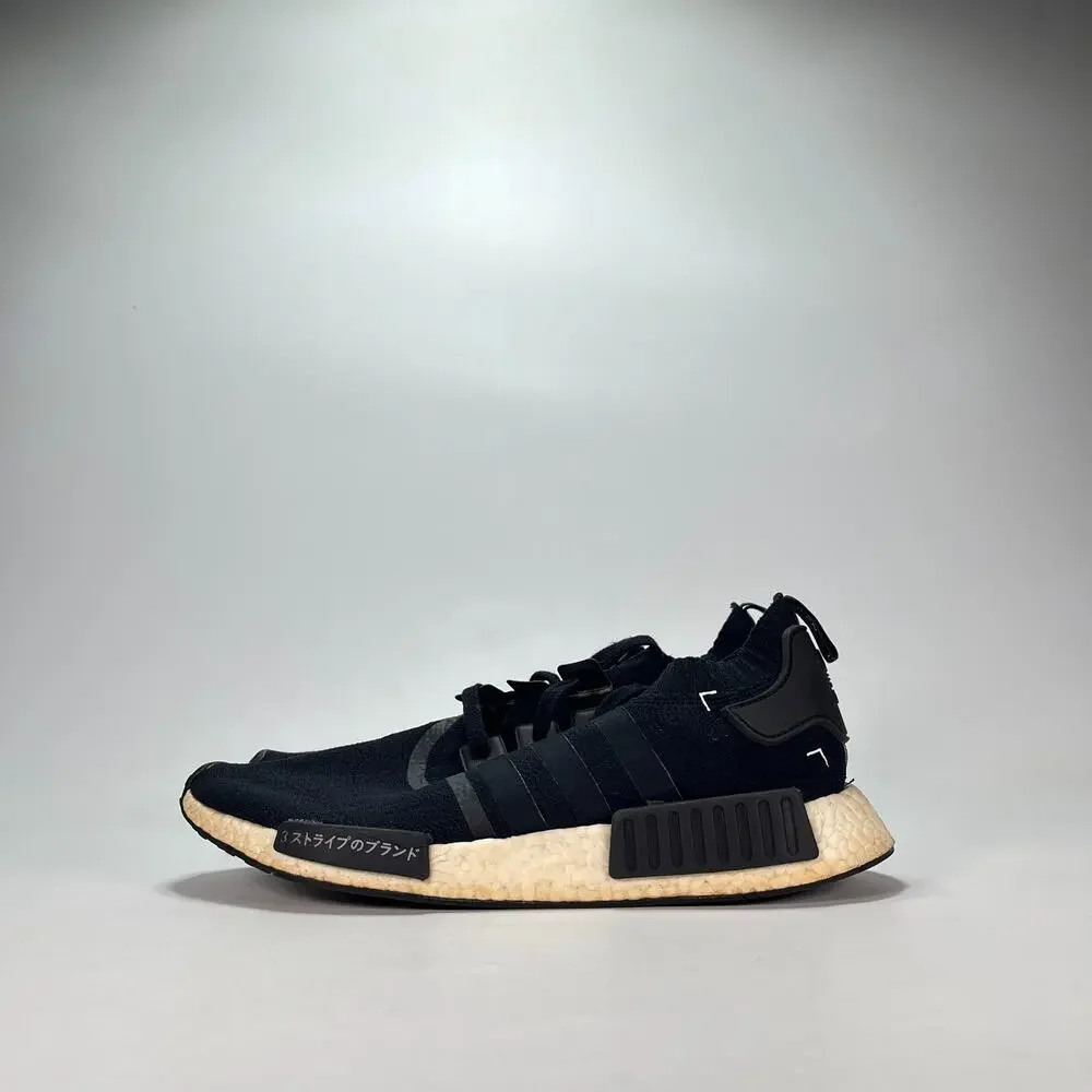 Adidas NMD_R1 Japan Black Low Top Casual Lifestyle Sneakers S81847 Men's Size 12